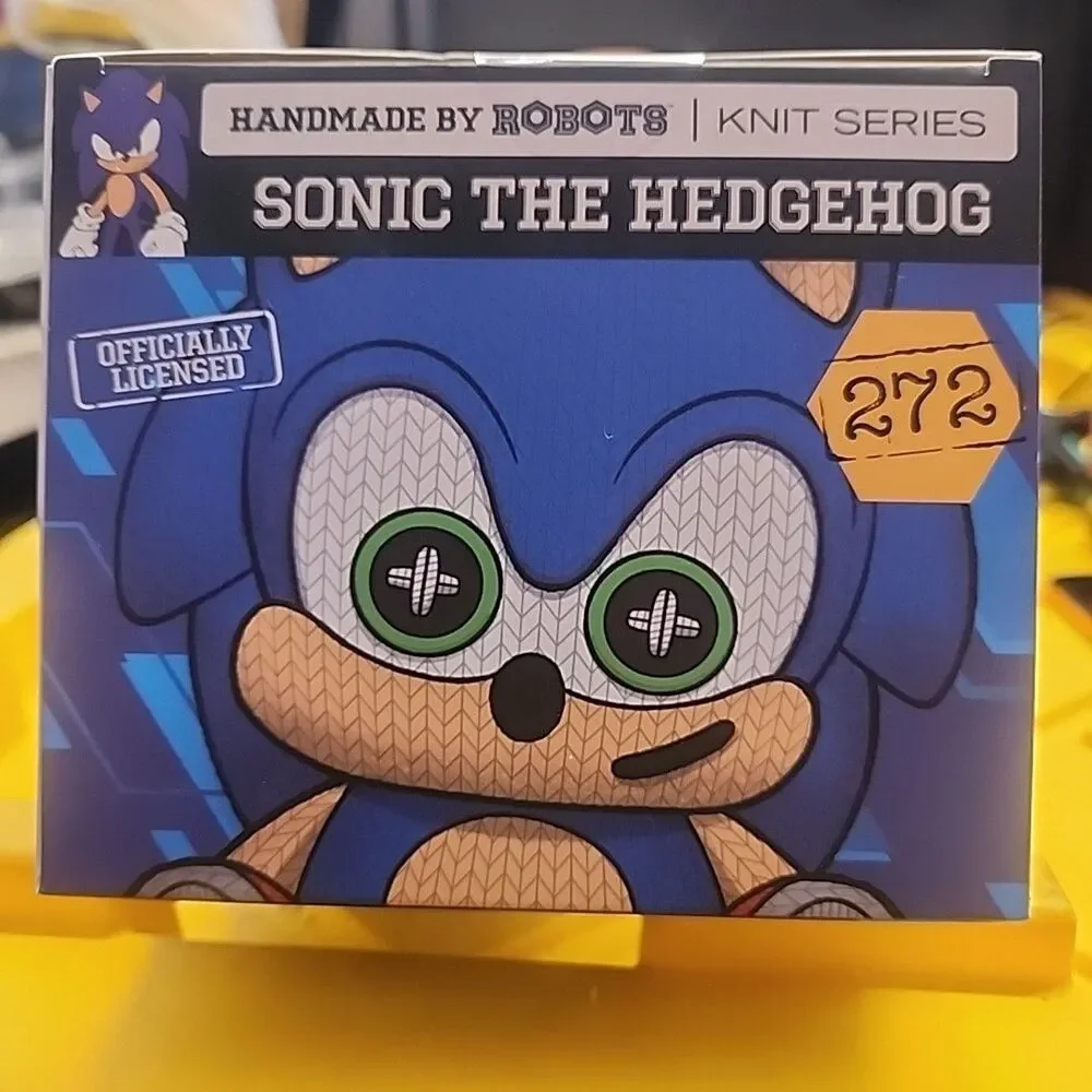 New Handmade by Robots Sonic the Hedgehog Knit Series 272 Vinyl Figure Sealed